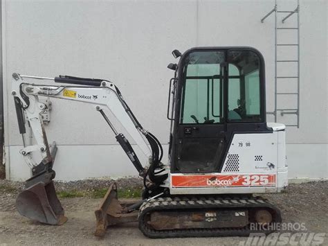 1999 bobcat 325 mini excavator|bobcat 325 excavator for sale.